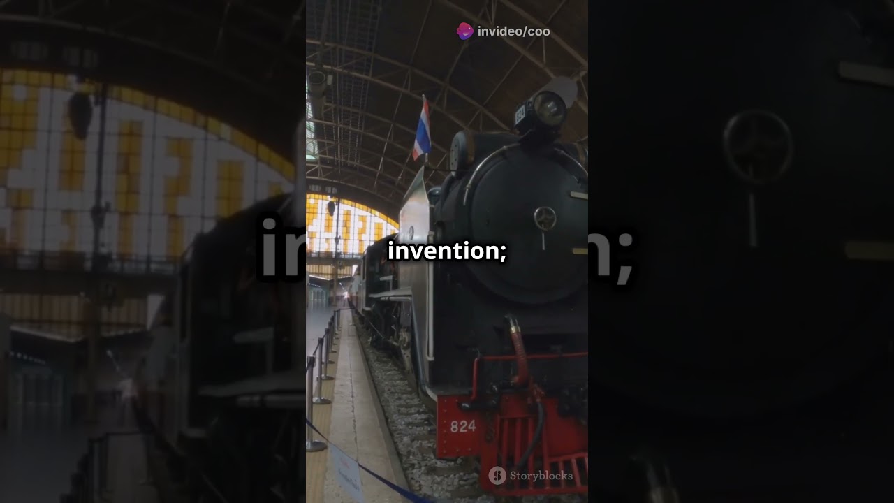 The Birth of Trains: How Steam Revolutionized Transportation #SteamLocomotive #TrainHistory