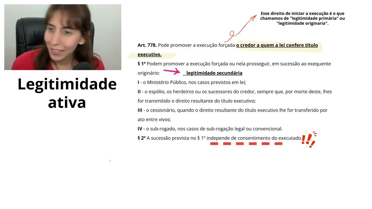 PARTE 2 LEGITIMIDADE NO PROCESSO DE EXECUÇÃO E NO CUMPRIMENTO DE SENTENÇA