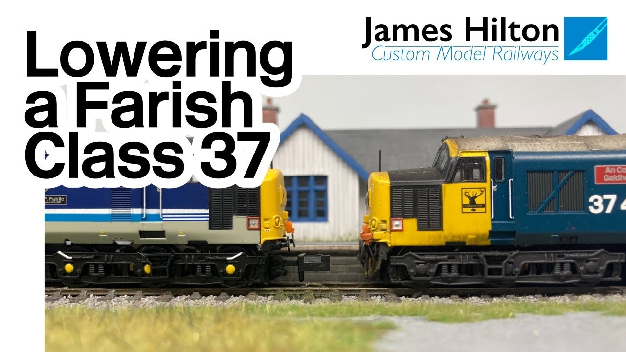 Slammed - Lowering an N gauge Class 37