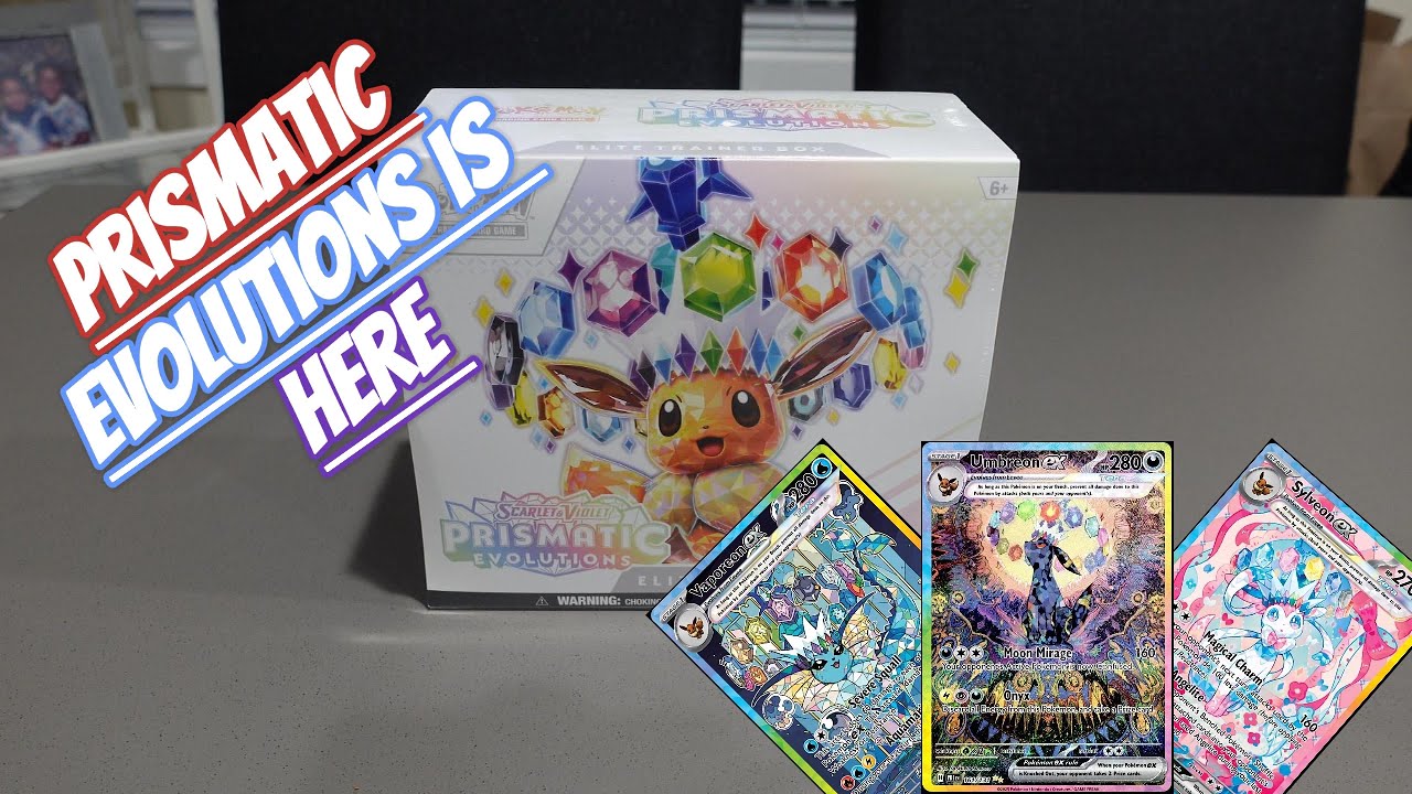 Prismatic Evolutions ETB Opening