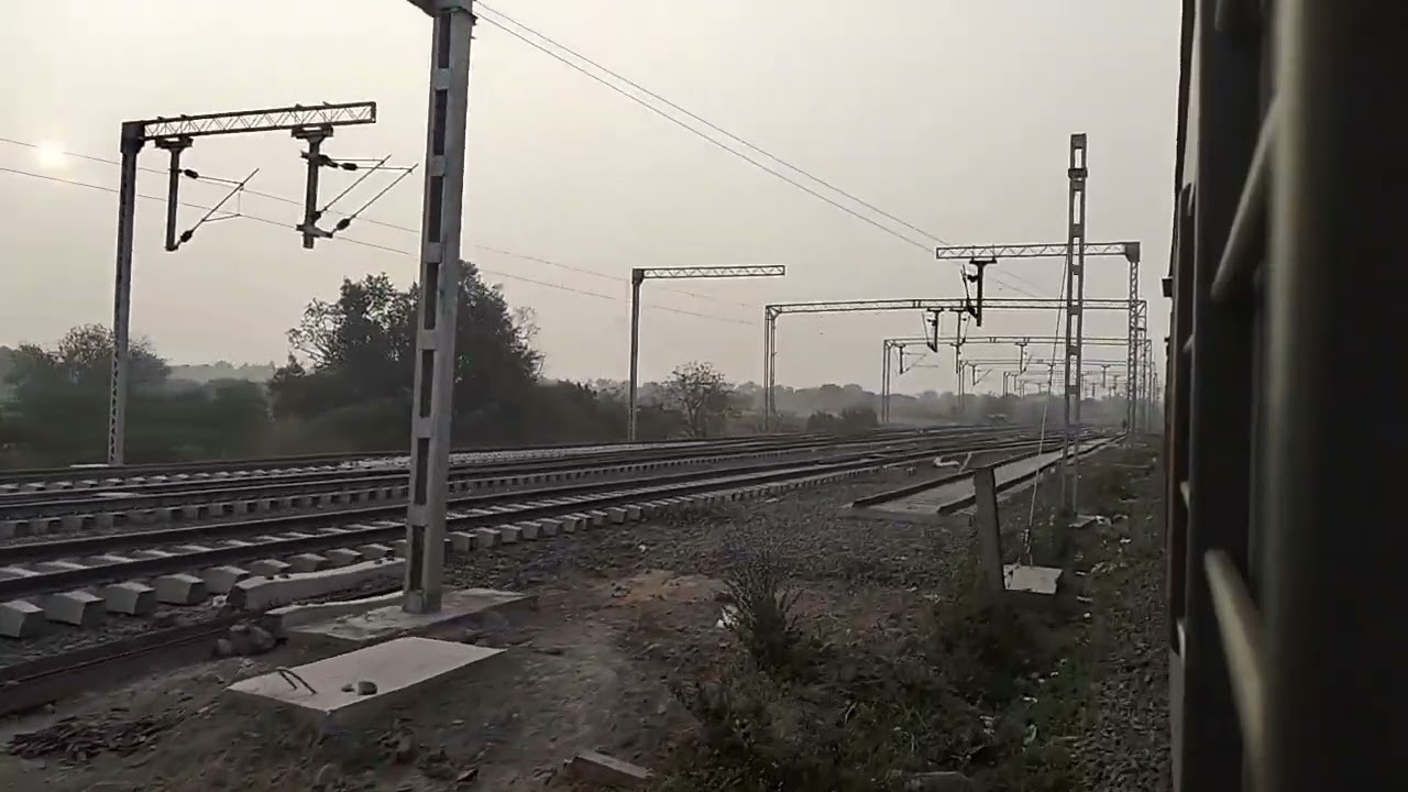 Manmad-Daund doubling update: Ranjangaon Road to Visapur #railway #train 