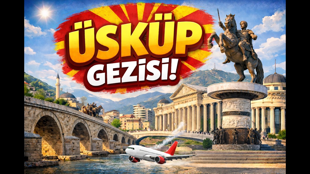 Üsküp’te Bir Gün | Köprüler, Heykeller ve Tarih