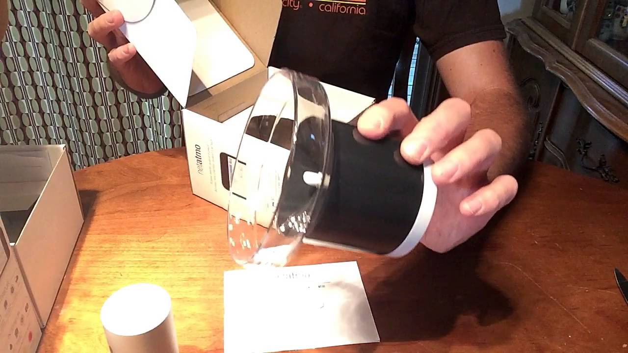 Netatmo Weather Station for Smartphone unboxing