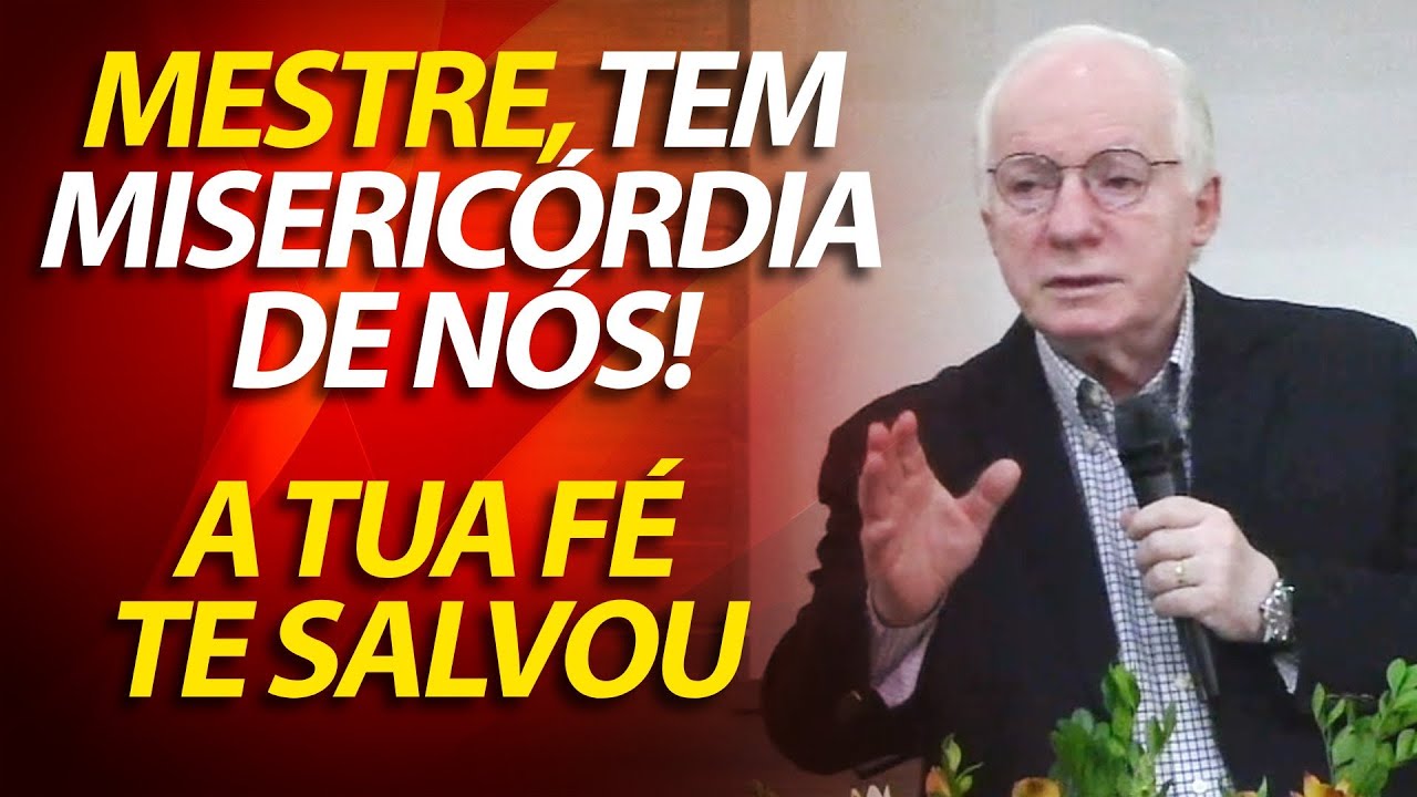 Os 10 leprosos pediram misericórdia para Jesus e foram curados | Lucas 17:11-19  | Paulo Seabra