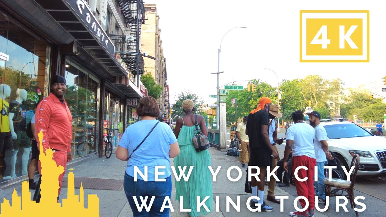 [4K] Hamilton Heights 🌆  West Harlem NYC Walk Right Before Sunset | NYC Walking Tours