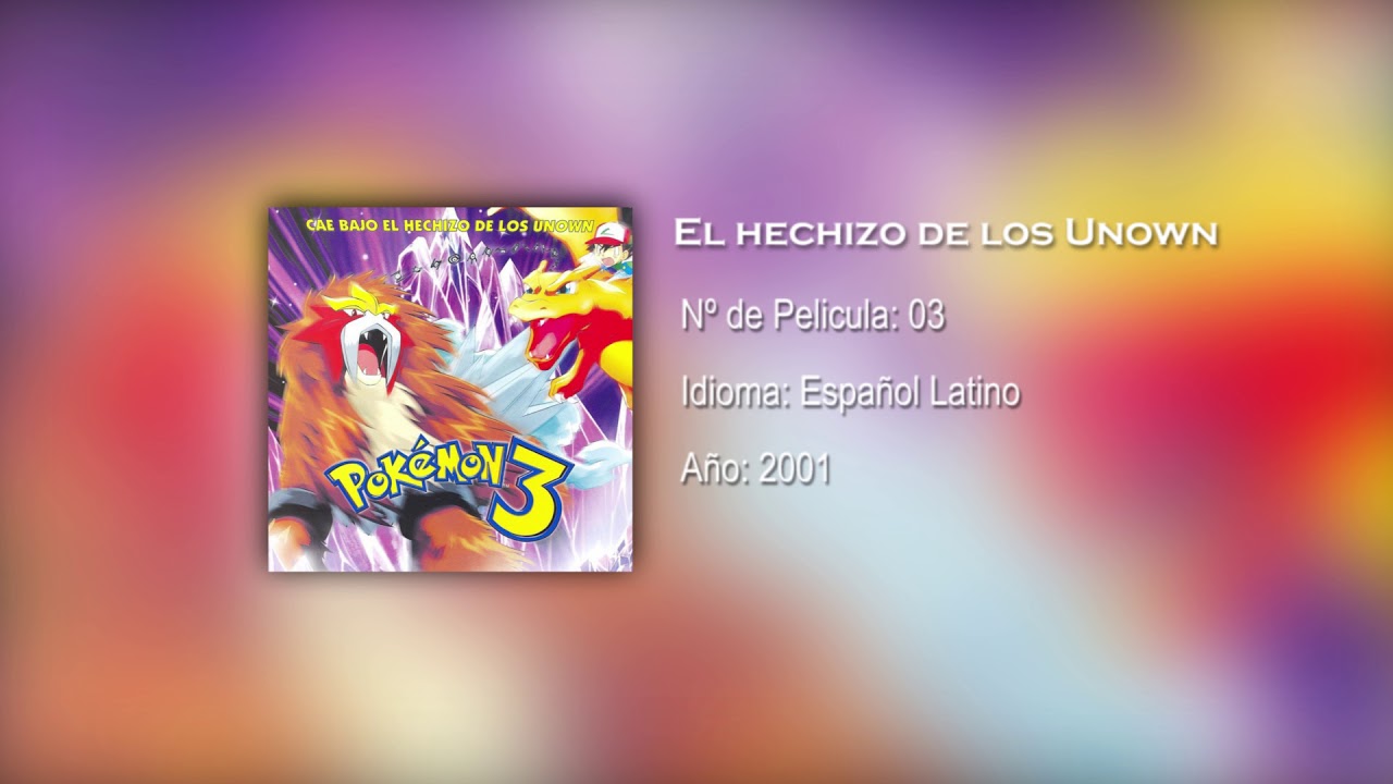 Pokémon: El hechizo de los Unown | Opening | [Español Latino]