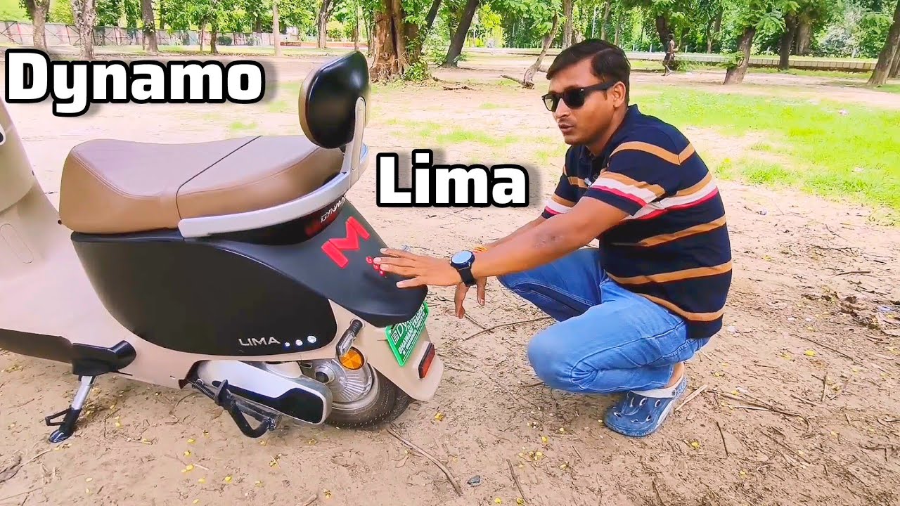 #electricvehicles  Dynamo Lima Most beautiful Entry level scooter without Registration and Licence!