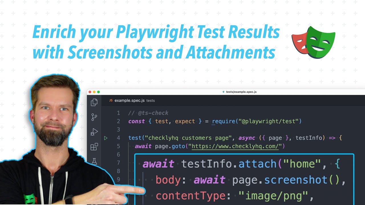 Attach Screenshots to your Playwright Test Reports