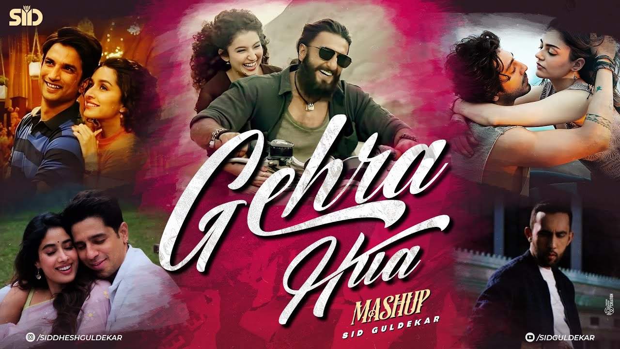 Dhurandhar - Gehra Hua Mashup | Sid Guldekar | Arijit Singh | Trending Mashup 2025 | Khairiyat