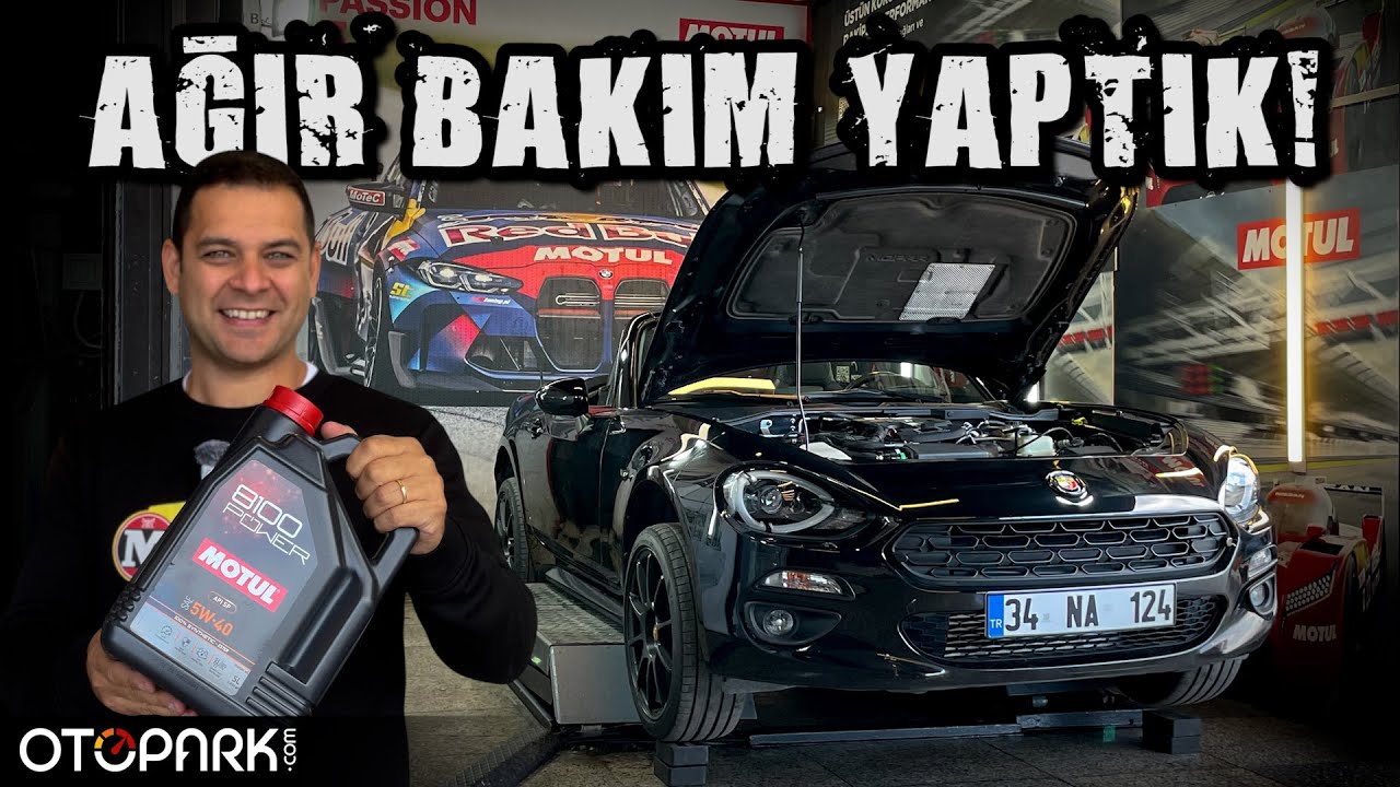 Fiat 124 Spider Tüm sıvıları değiştirdik | OTOPARK.com