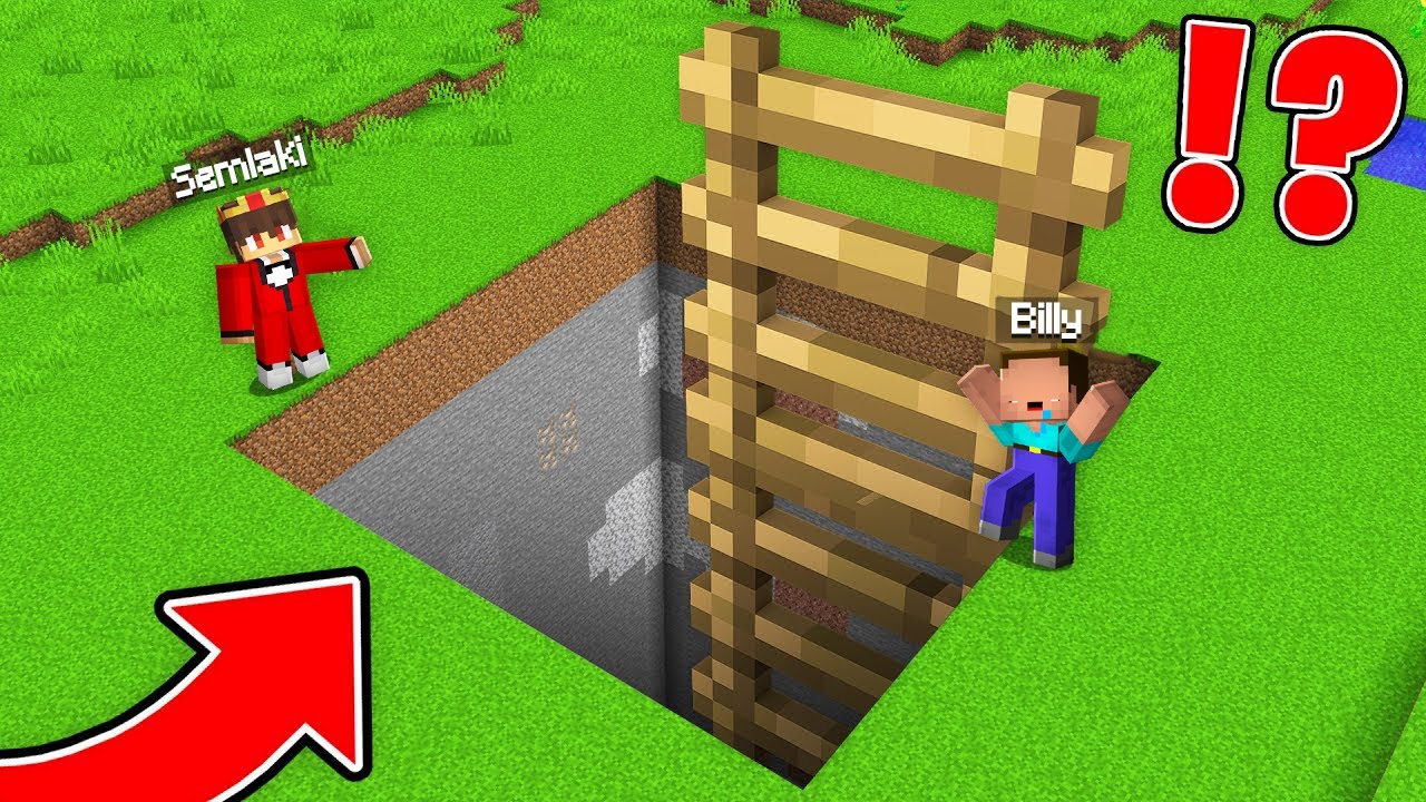 Semlaki und Billy Finden GRÖßTE LEITER in RIESIGEM LOCH in Minecraft