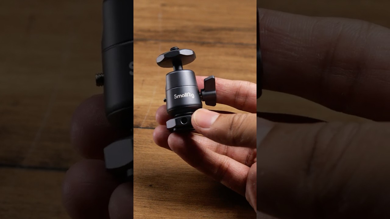 Must Have Accessory For Content Creators | SmallRig Mini Ballhead