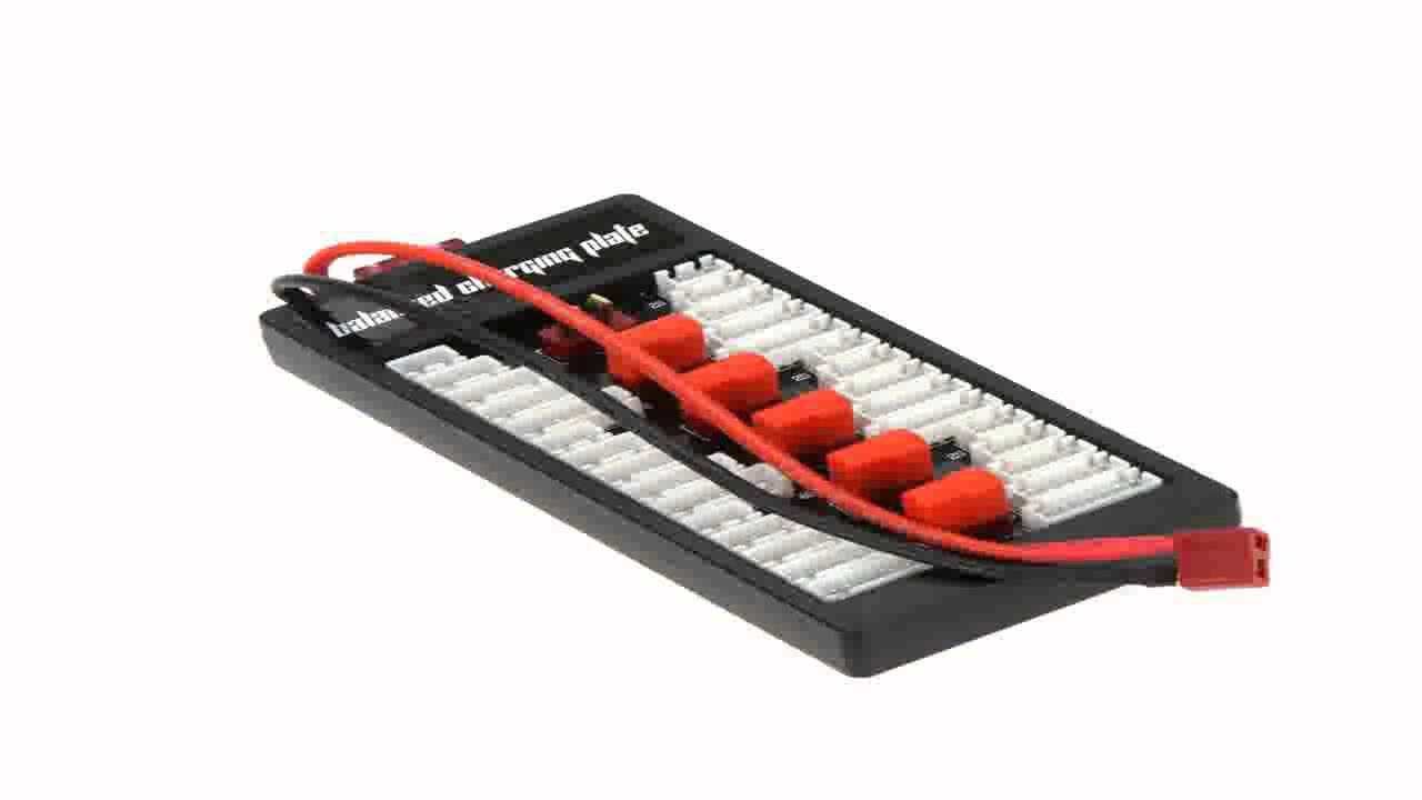 2 8S LiPo XT60 Plug Parallel Balanced Charging Plate PL6 PL8