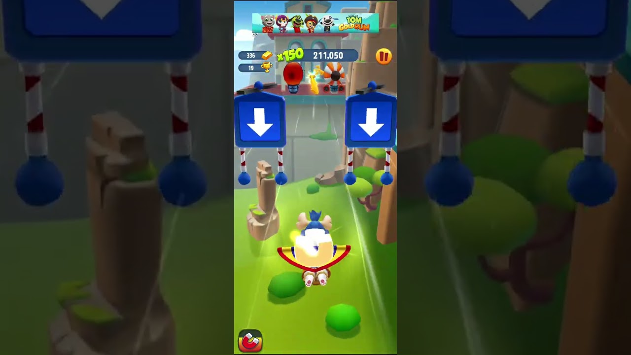 Chơi Talking Tom Gold Run ( Phần 3 )