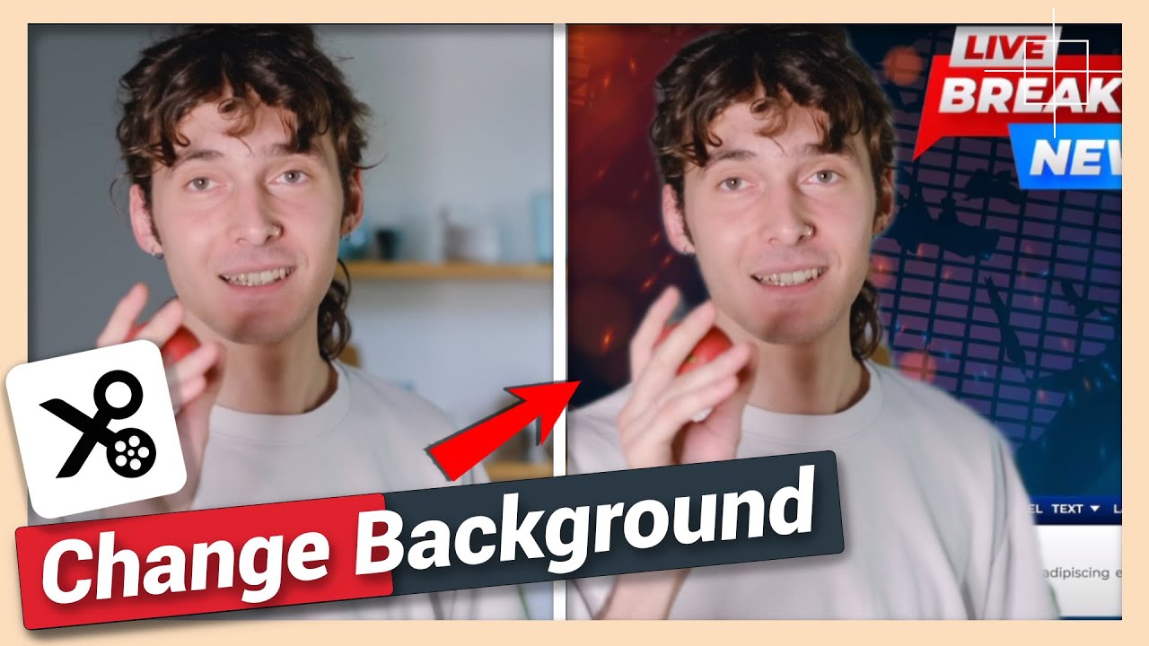How to Change Video Background in YouCut Without Green Screen | Tutorial