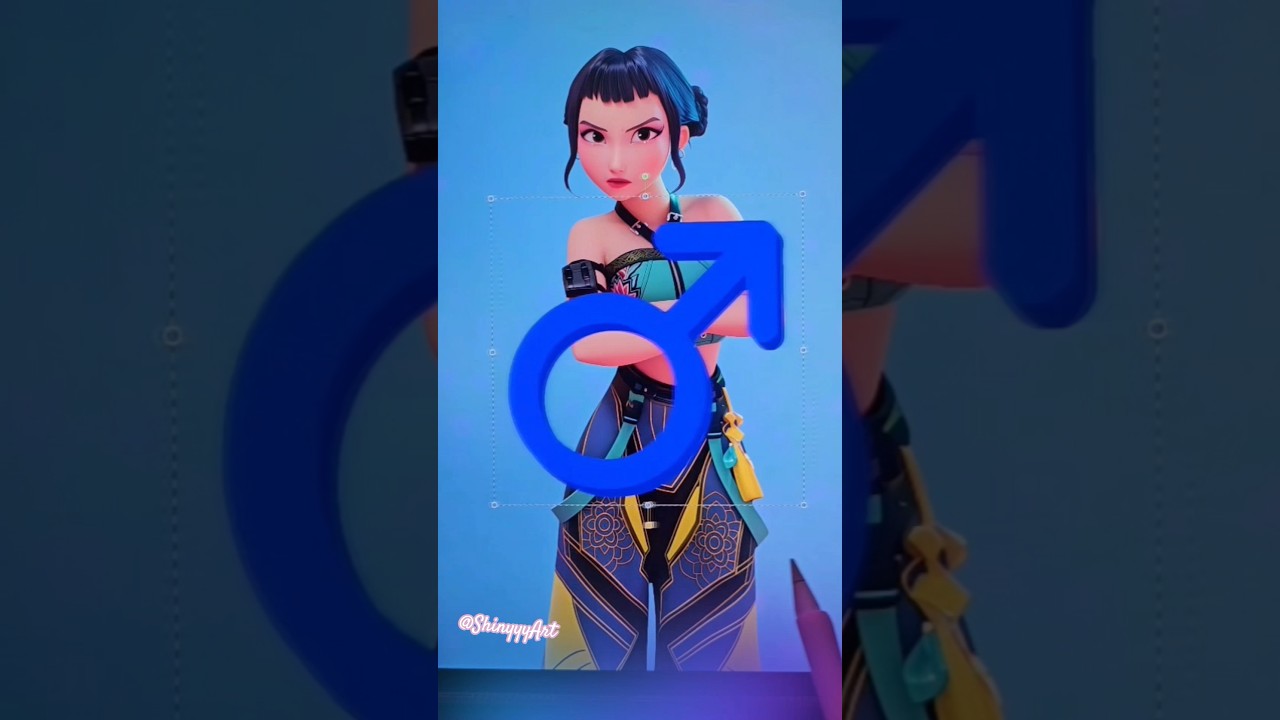 💙 Зои в детстве 🌟 #kpopdemonhunters #huntrix #sajaboys #Zoey #transformation