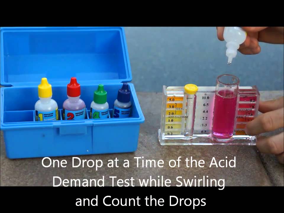 How to Clean and Maintain Swimming Pool : How to Test Water Chlorine