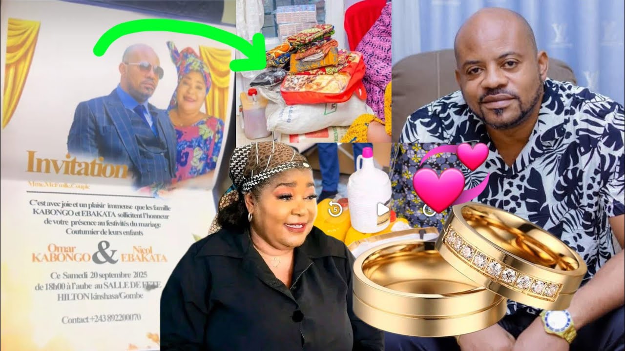 ENDIRECT 💞💞💍🎊 REMISE YA DOT OMARI KABONGO NA NICOLE EBAKATA INCROYABLE QUELLE SURPRISE