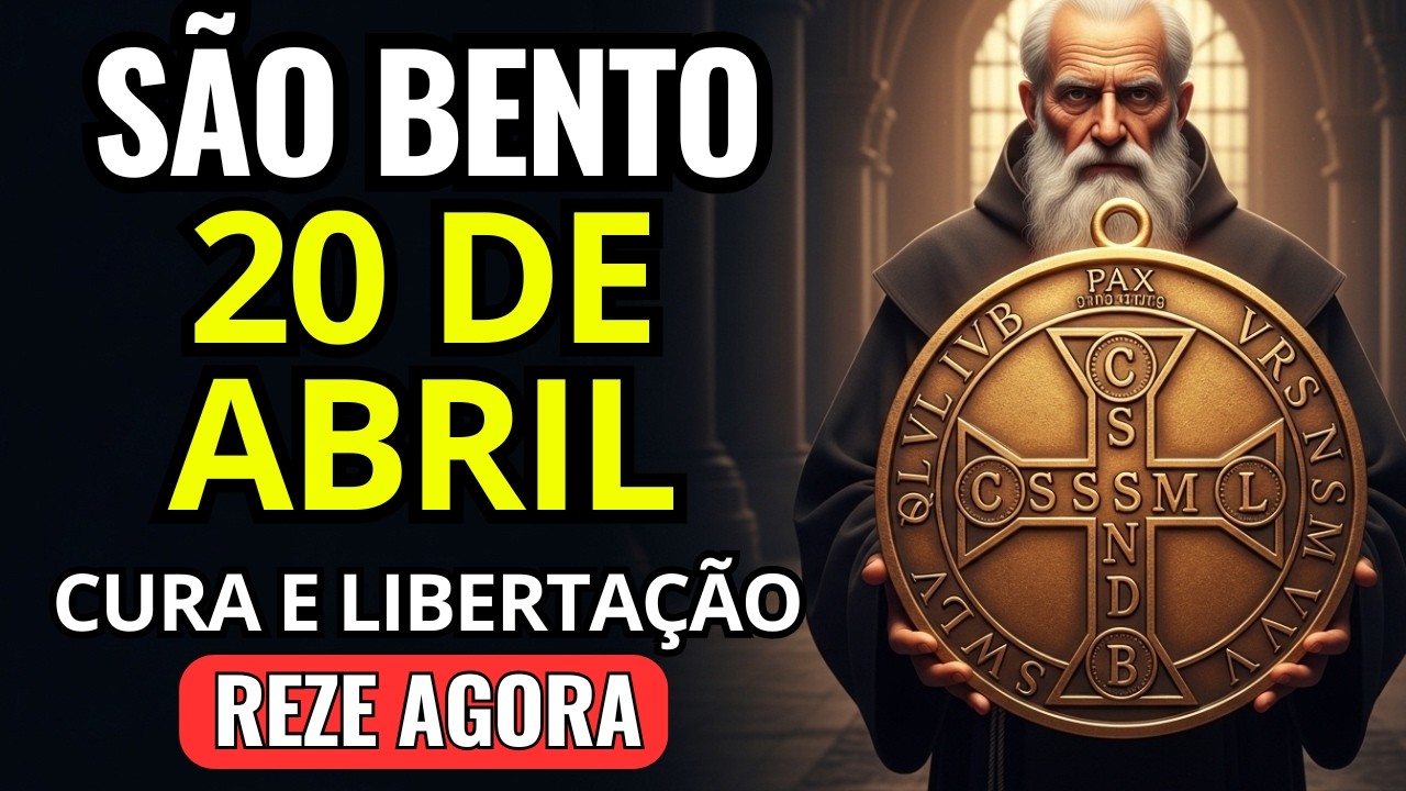 🙏ORAÇÃO PODEROSA🛡️SÃO BENTO Vai ENTRAR na Sua CASA Para QUEBRAR Todo MAL Oculto