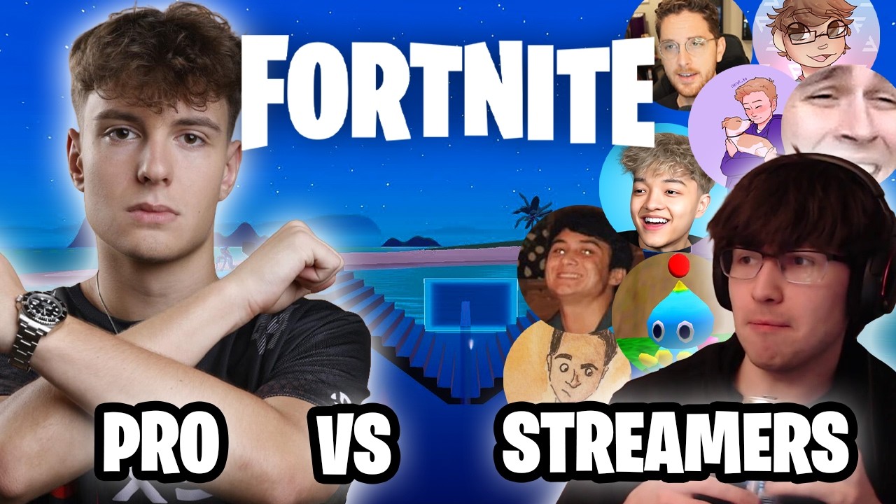 Fortnite PRO Clix vs STREAMERS - supertf's POV