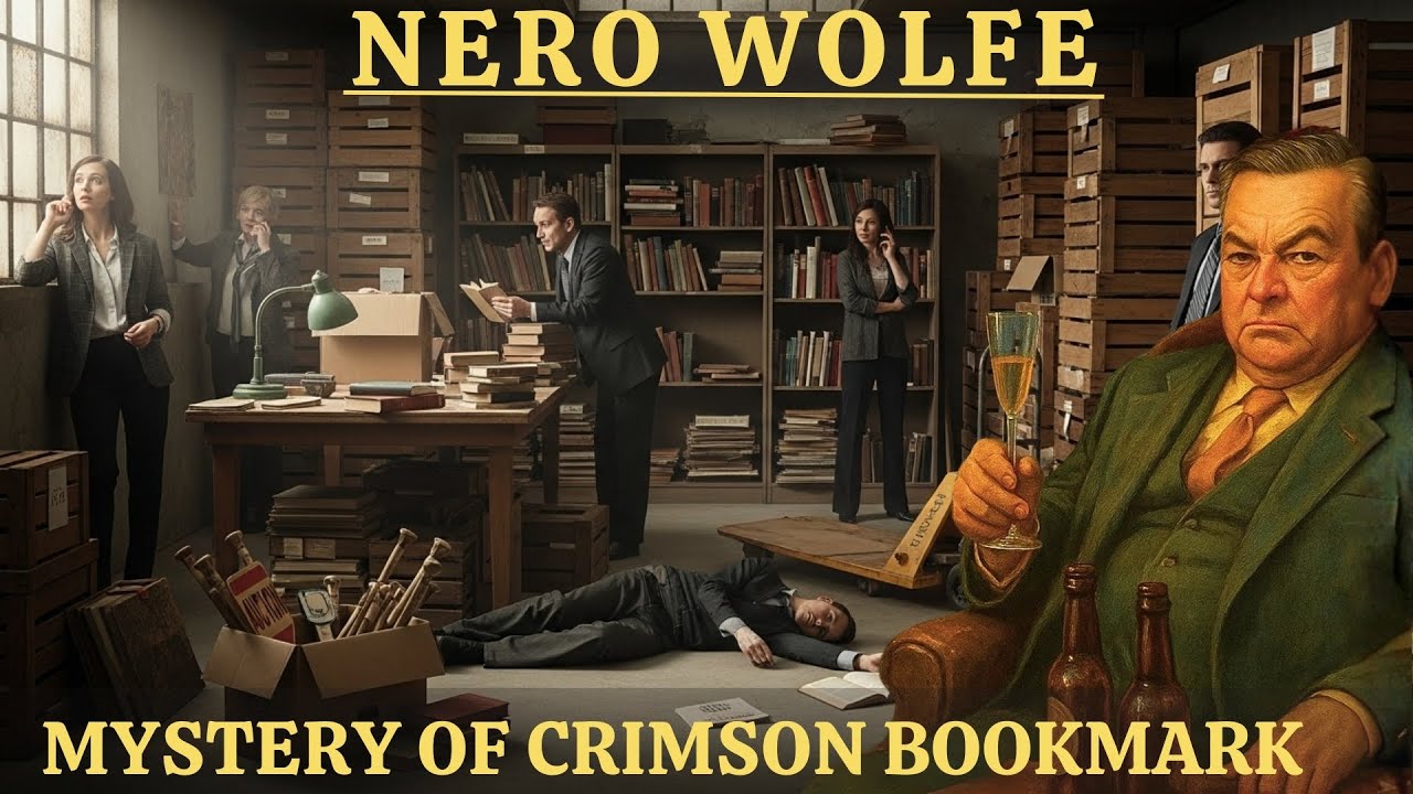 The Mystery of the Crimson Bookmark | A Nero Wolfe Mystery