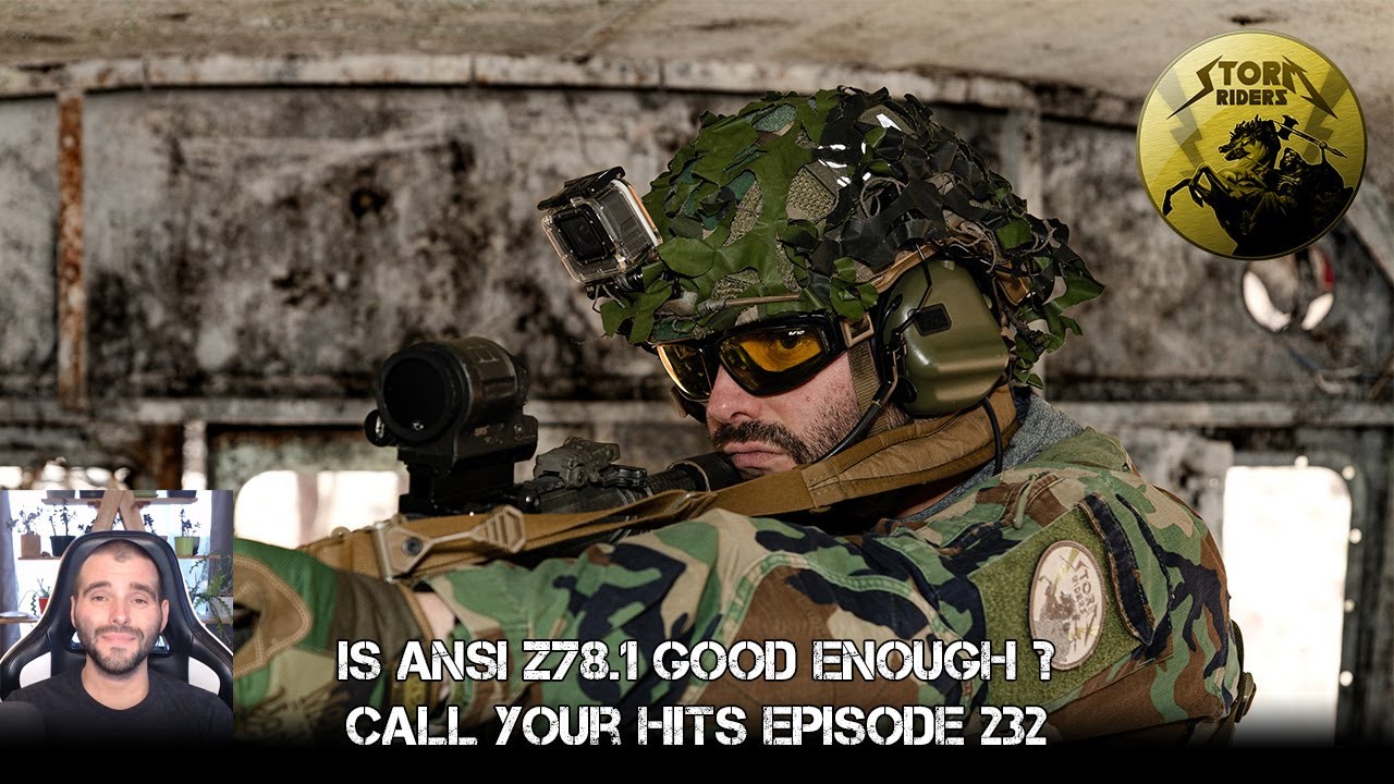 Is ANSI Z87.1 good enough for airsoft eye protection? - Call Your Hits Podcast #232
