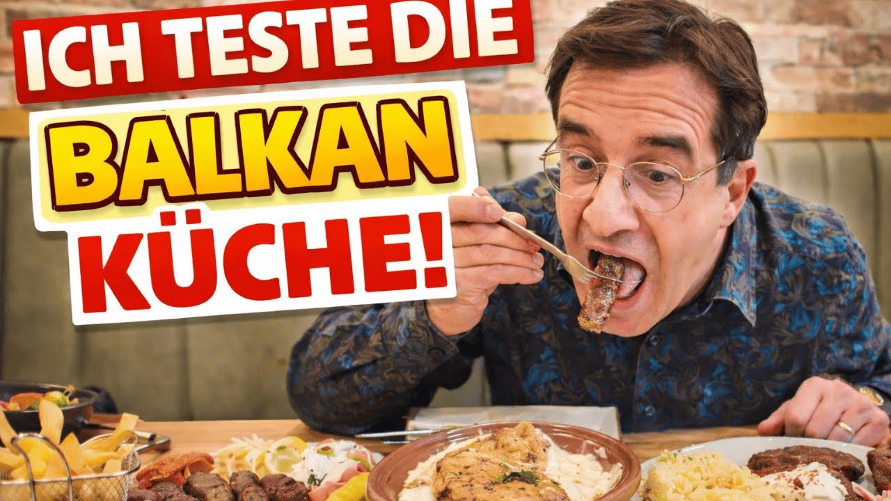 Wie gut ist die Balkan Küche? Ich teste Balkan Food in Frankfurt!