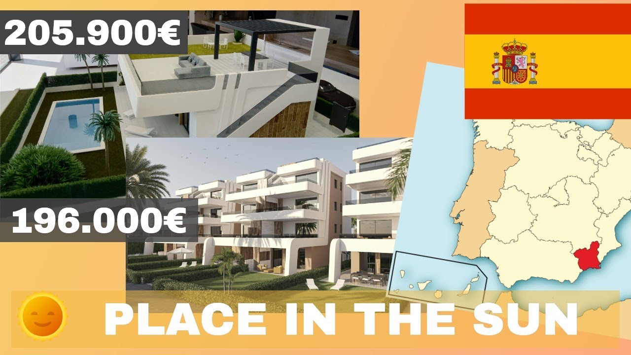 2 Bed 2 bath Apartment 3 bed 2 bath Bungalow with pool | Alhama Nature Resort Murcia Spain for Sale