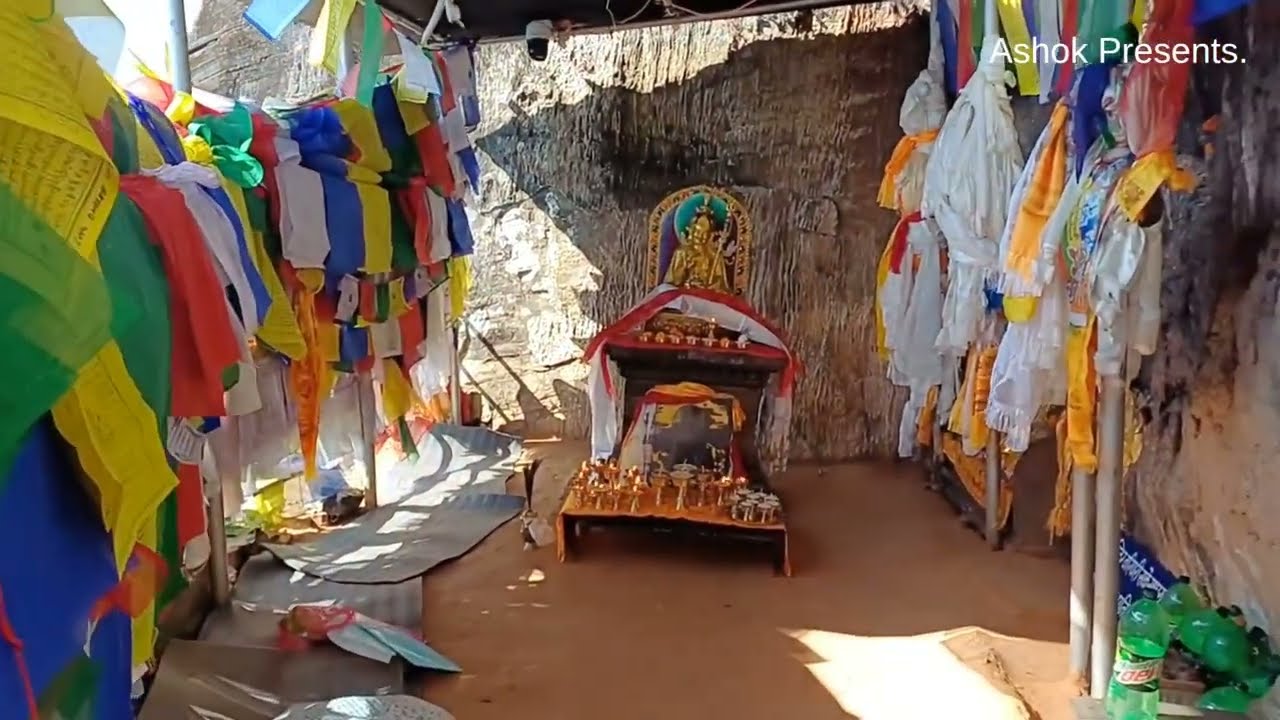 #visit Yaksha Nakpo Temal offering prayer flags. 