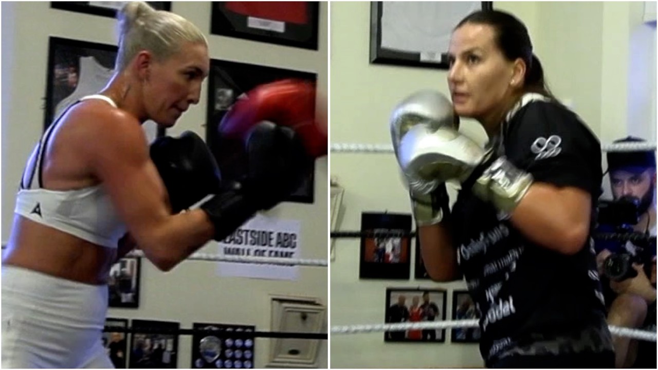 Mikaela Mayer vs Chantelle Cameron | OPEN WORKOUT | Sky Sports & MVP