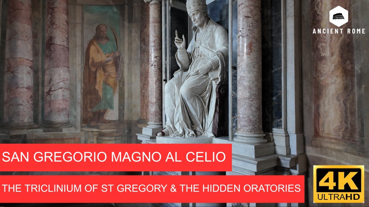 San Gregorio Magno al Celio ⛪️🎨 | The Triclinium of St Gregory & the Hidden Oratories