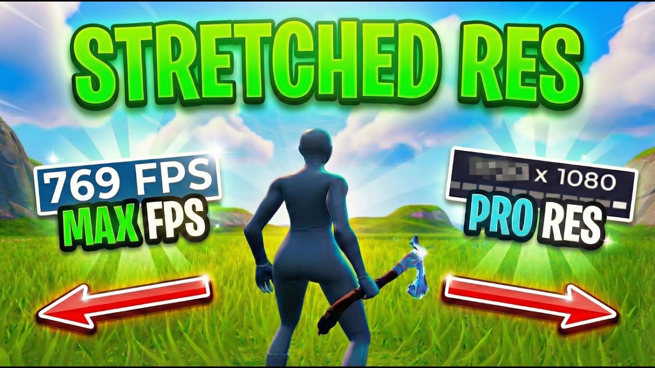 Как получить растянутое разрешение в Fortnite на ПК (NVIDIA и AMD)