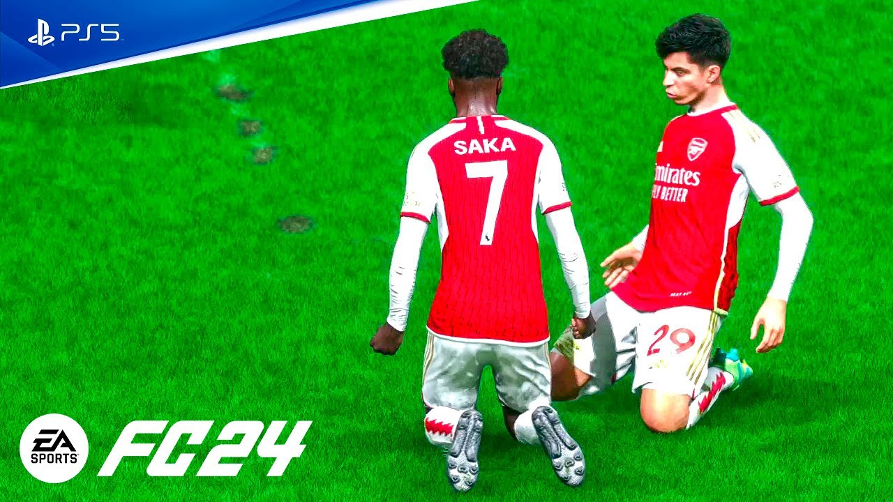FC 24 Арсенал - Астон Вилла Премьер Лига 23\24 [PS5 Slim] Полный Матча