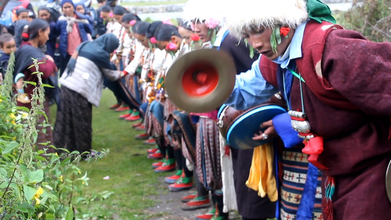Mugum cultural dance of Himalayan bhote