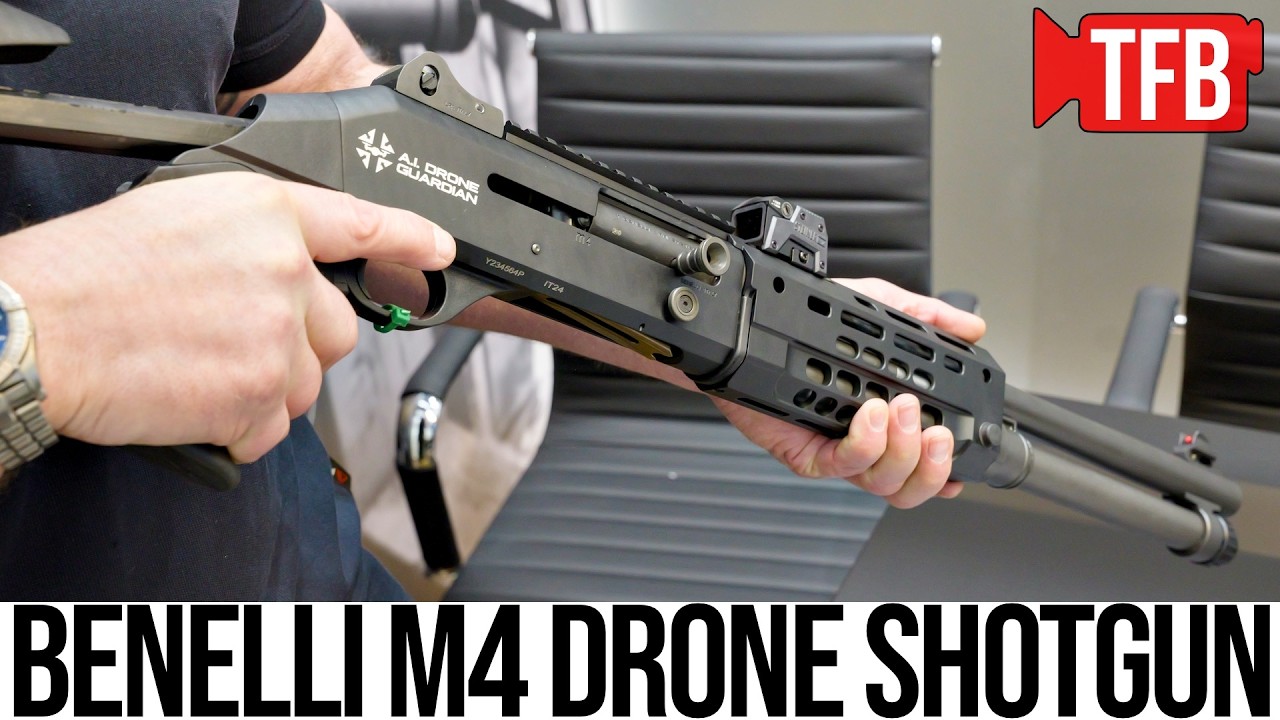 Benelli's Anti-Drone M4 Shotgun (and Tungsten Ammo): The A.I. Drone Guardian | Enforce Tac 2025