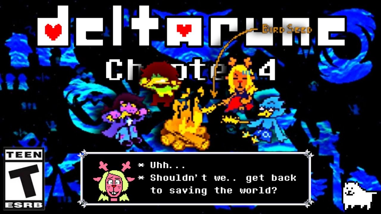 Deltarune Blind Playthrough! - Chapter 4 - FULL Gameplay
