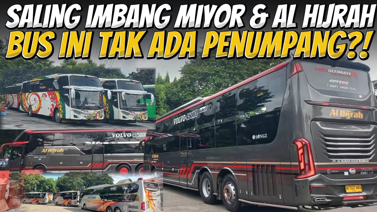 SUASANA MENCEK4M‼️Di Luar Nalar Penumpang, MIYOR & AL HIJRAH Selalu Imbang