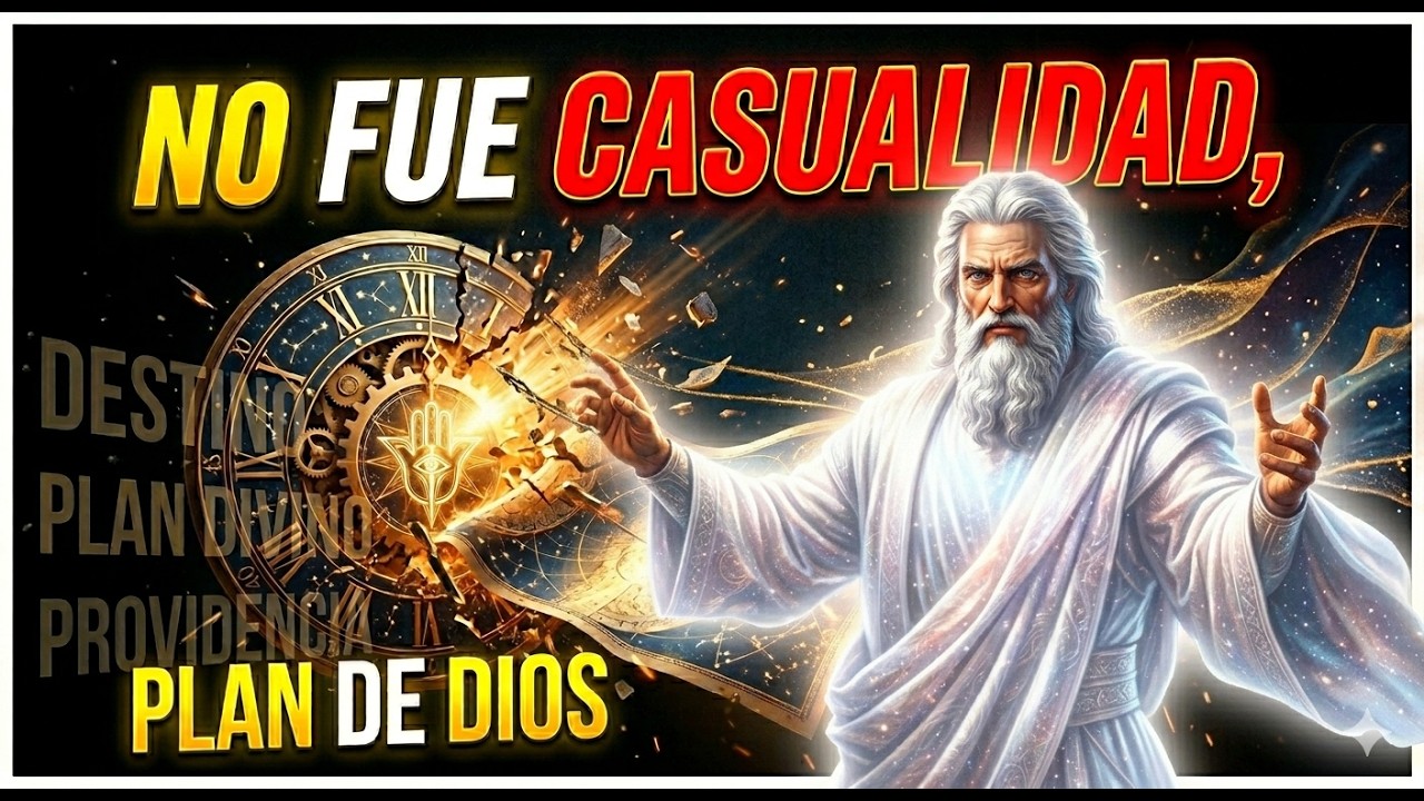 No Fue Casualidad, Era Parte Del Plan De Dios