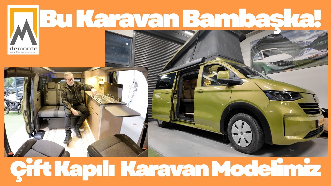 Bu Karavan Bambaşka! Çift Kapılı Cappadocia Karavan Modelimiz