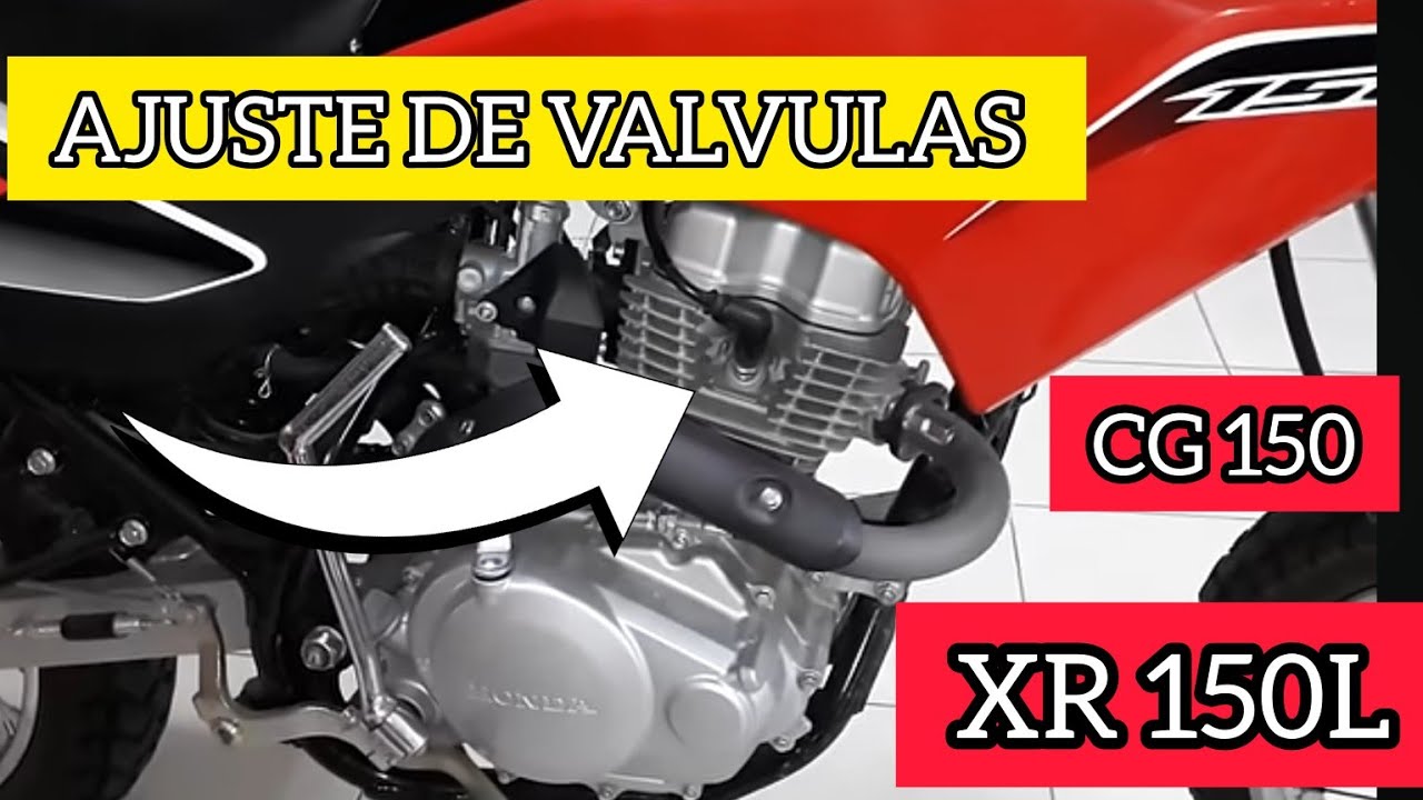 Ajuste reglaje regular valvulas punterias Honda XR 150 XR 125 New Titan 150 Broos Nxr 125 150