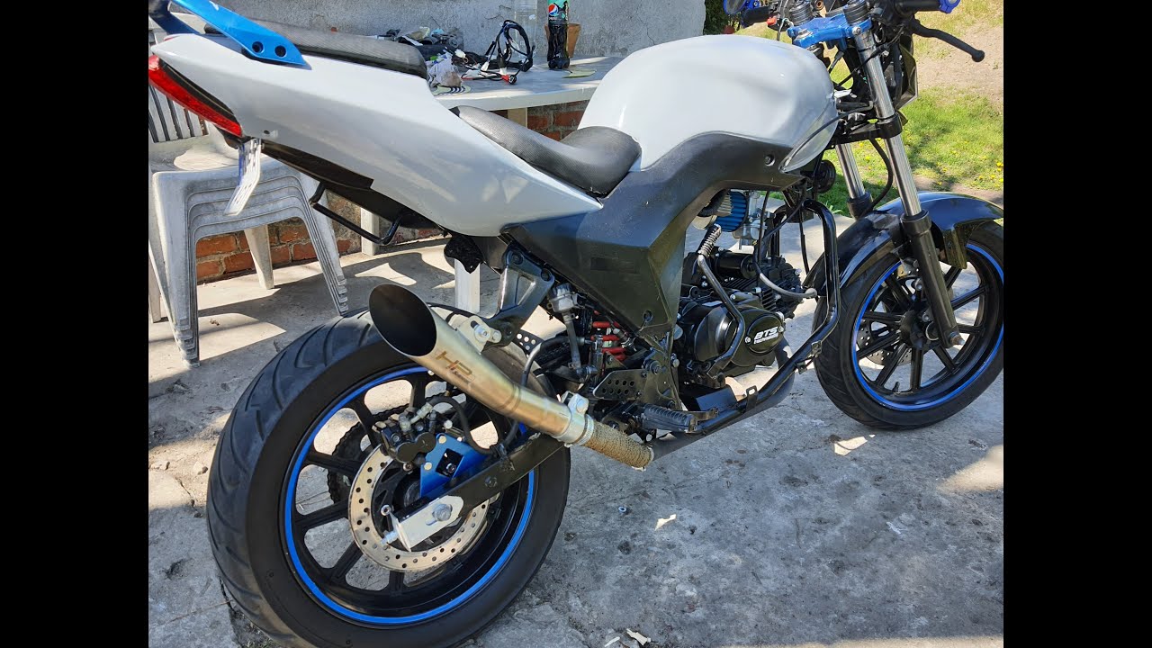Silnik BTS 125cm3 Moja szczera opinia o nowym produkcie ! cz.1