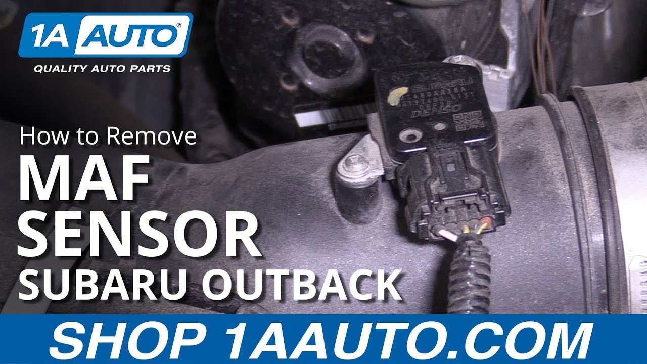 How to Replace Mass Air Flow Sensor 10-14 Subaru Outback