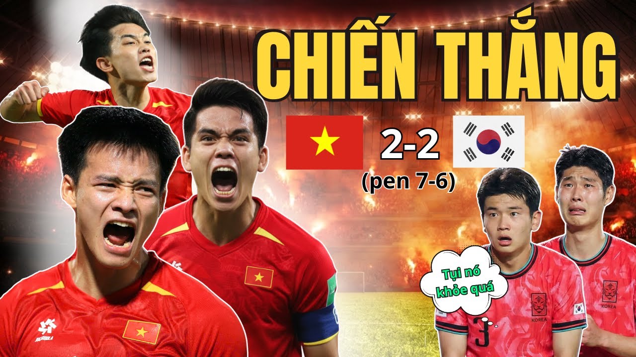 Chấn động: U23 Việt Nam Chiến Thắng U23 Hàn Quốc bằng 1 trận đấu đầy quả cảm