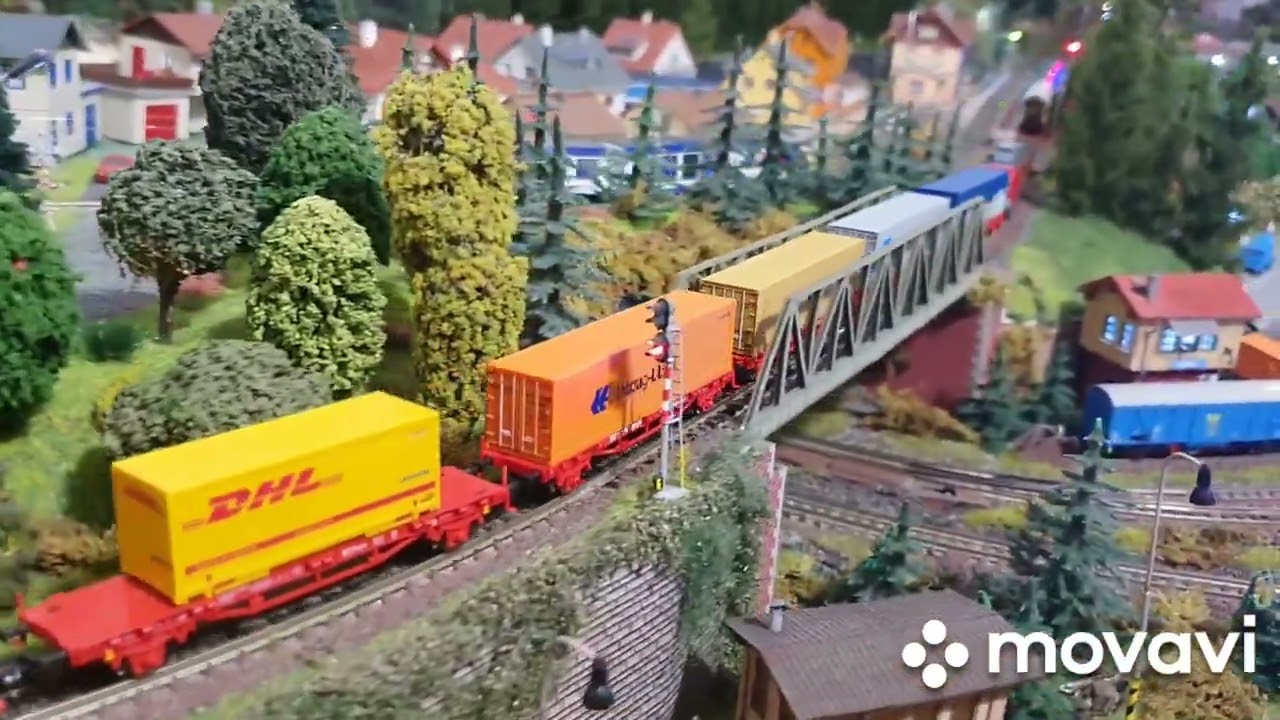 modelové kolejiště N/1:160 modelbahn spur N/1:160