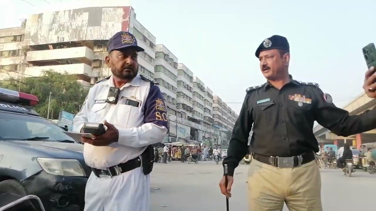 ایس ایس پی سینٹرل ٹریفک کے حکم پر دبنگ کاروائی