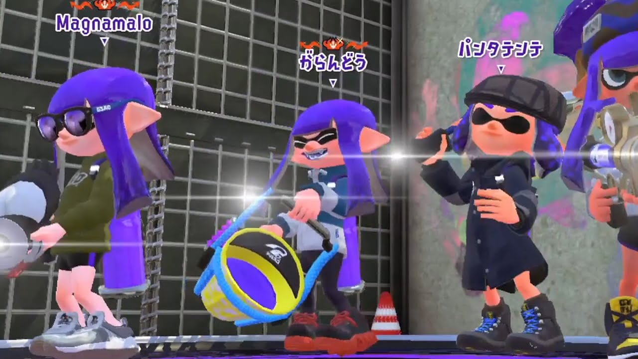 バケツ対決だ！！！！！【Splatoon2】