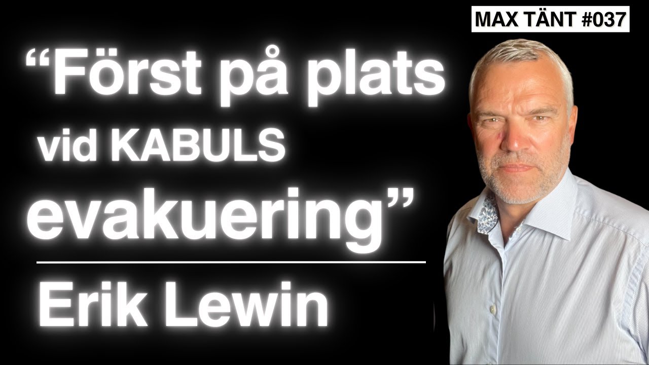 Specialförbandsoperatör, Vd, fallskärmsjägare och författare - Erik Lewin | Max Tänt 037