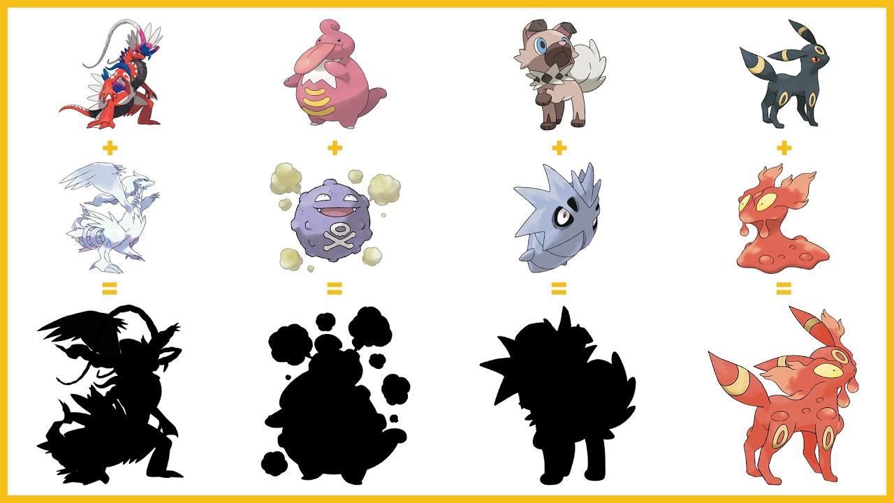 Pokemon Fusion Compilation #755 | Slugma | Umbreon | Pupitar | Rockruff | Koffing | Lickilicky