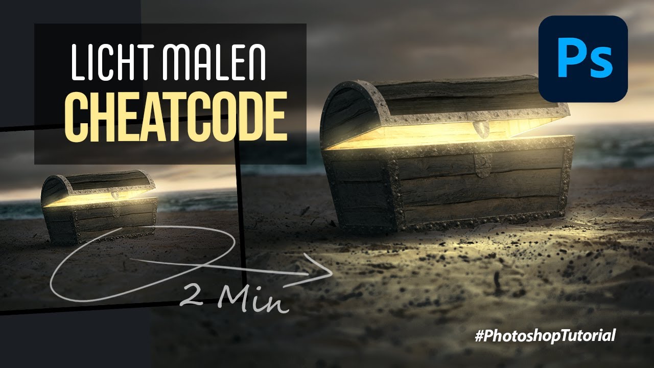 Licht super schnell und realistisch ins Bild bringen | Photoshop Tutorial