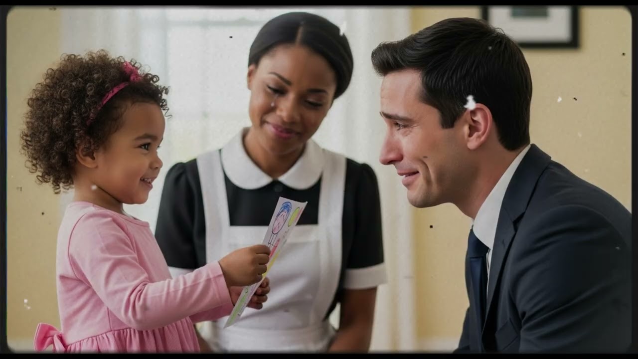 The Maid's Daughter Handed Him a Tiny Gift — And It Changed Billionaire Life Forever